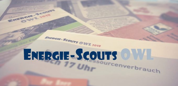Energie-Scouts-OWL 2018 - Plakate Wettbewerb Ressourcenschutz