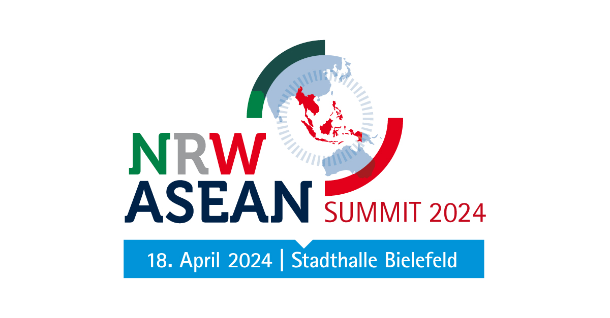 NRW-ASEAN Summit 2024 in Bielefeld mit Informationen rund um die Märkte der ASEAN-Region.